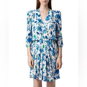 NAT Zadig & Voltaire RUZ mini floral garden dress M